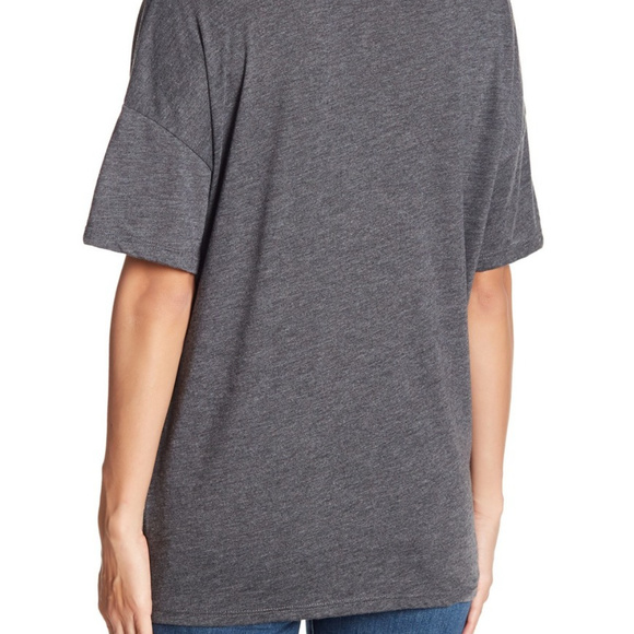 Knit Riot Front V Cutout Tee SALE FIRM $ - Picture 3 of 3